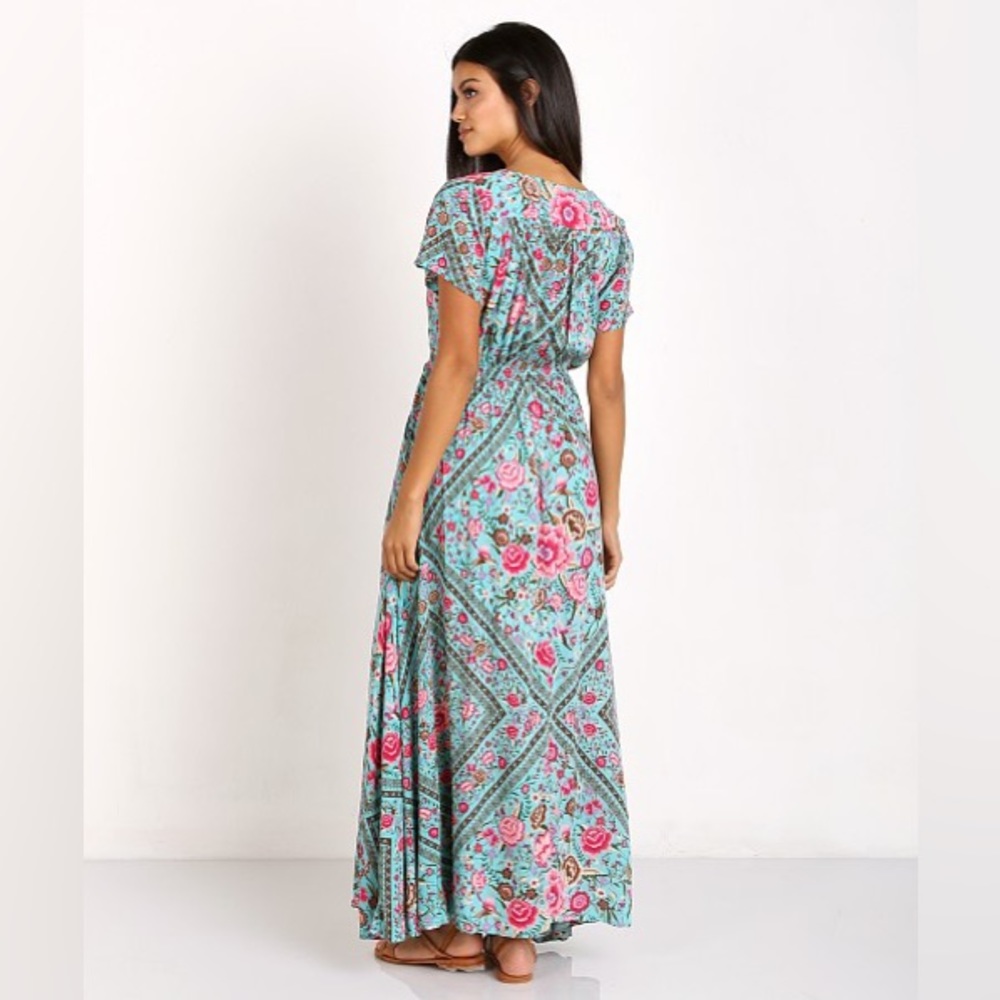 Spell Babushka Gown Turquoise - Picture 7 of 12